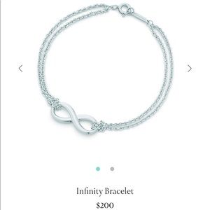 Tiffany & Co. classic infinity bracelet